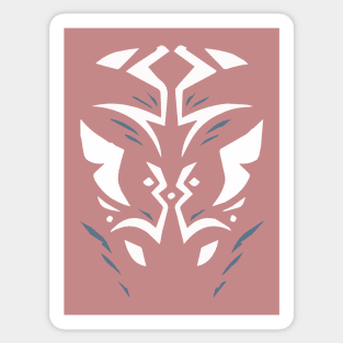 Ahsoka Abstract Sticker